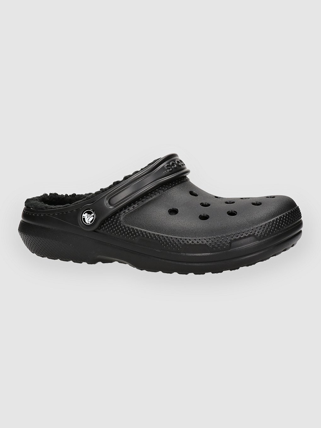 Crocs Classic Lined Clog Sandalen zwart