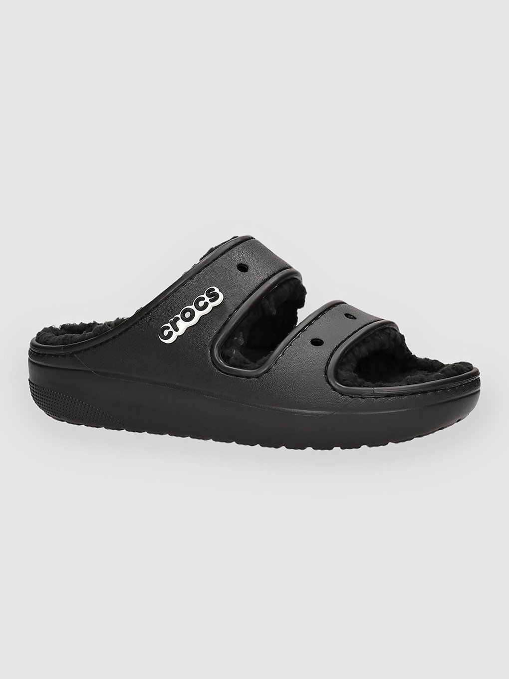 Crocs Classic Cozzzy Sandalen zwart