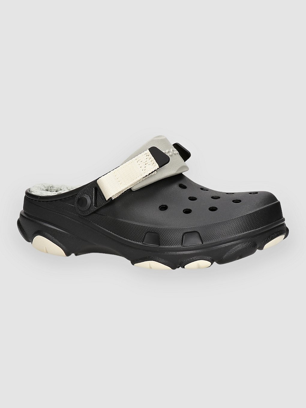 Crocs All Terrain Lined Clog Sandalen zwart