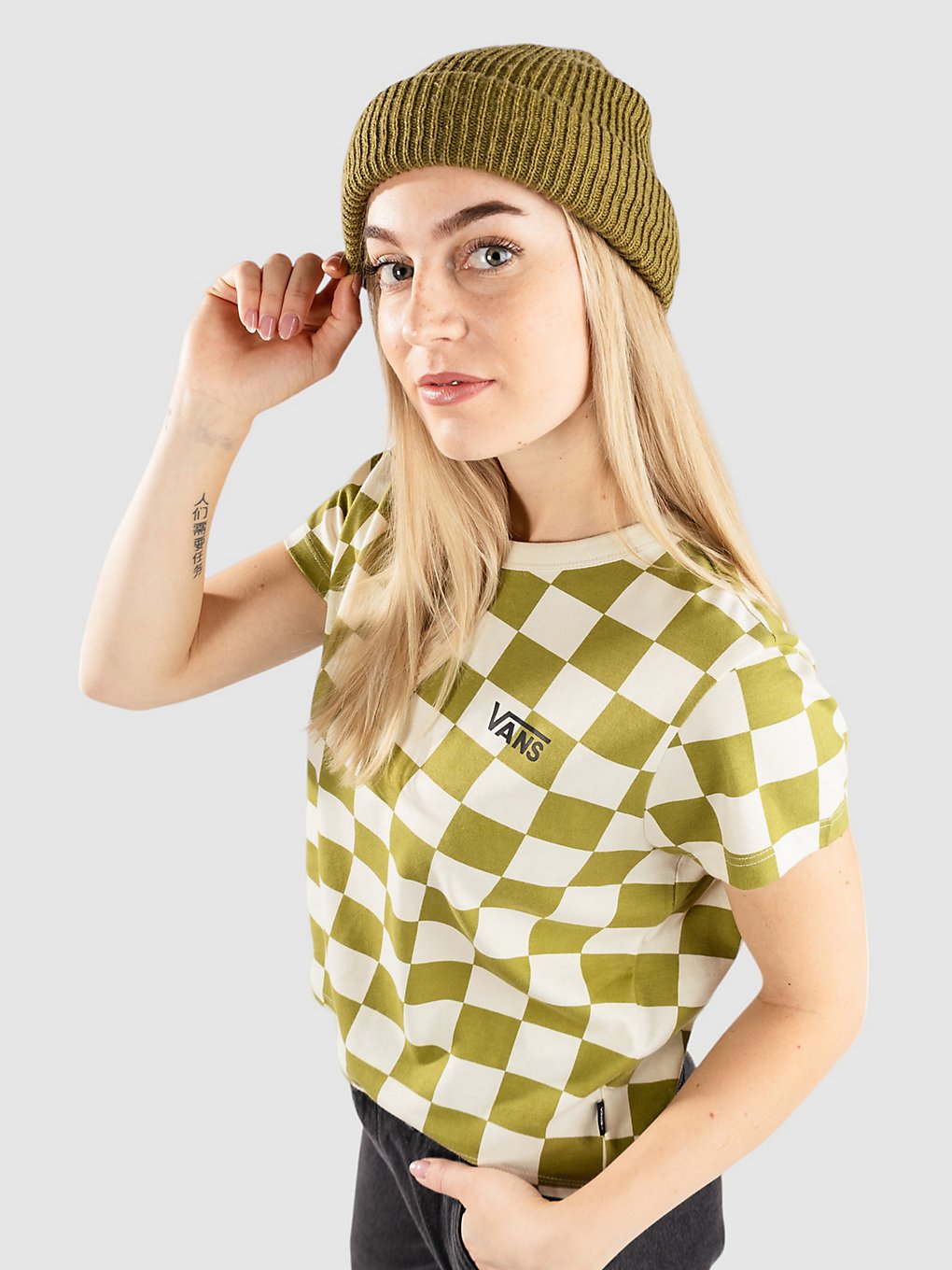 Vans Amstone Mini T-Shirt groen