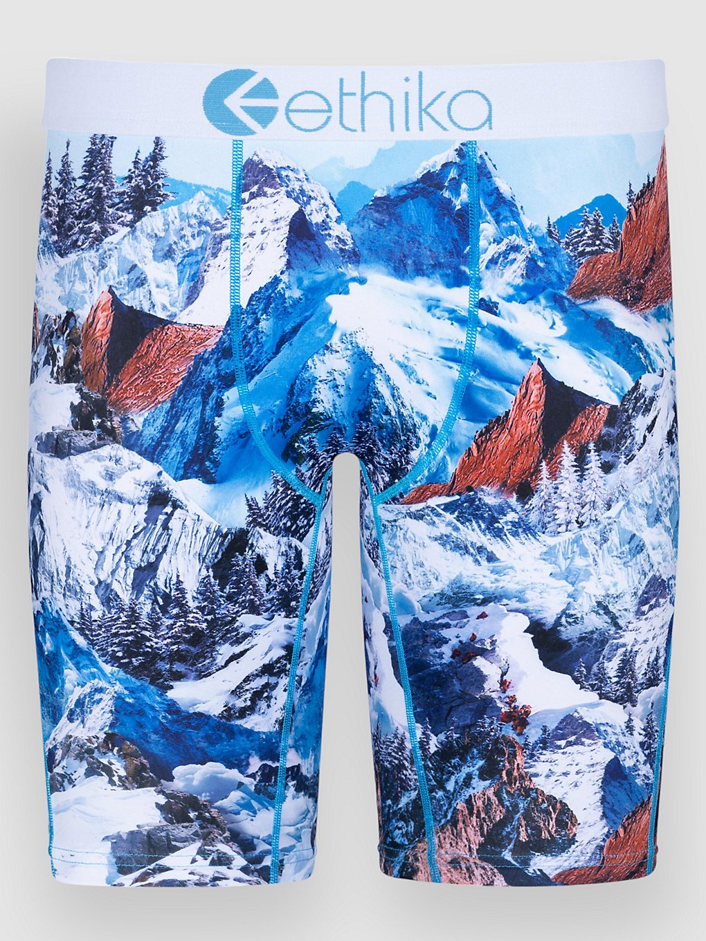 Ethika Sno Peaks Boxershorts blauw