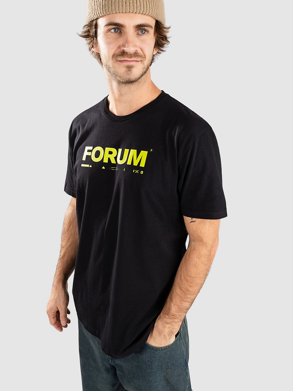 Forum Pro1 T-Shirt zwart