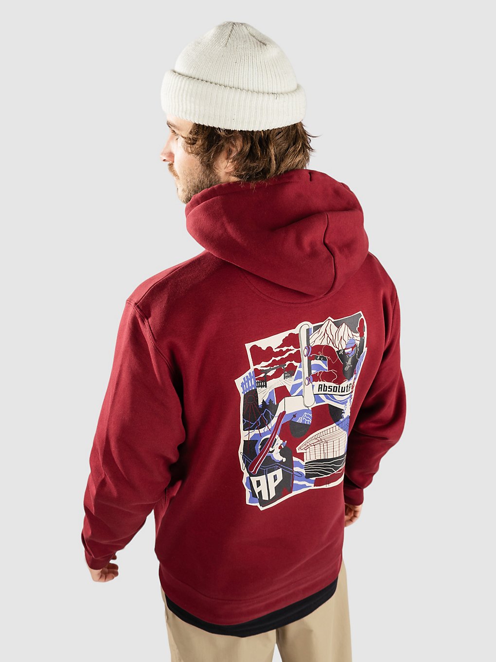 Absolut Park Park Life Hoodie rood