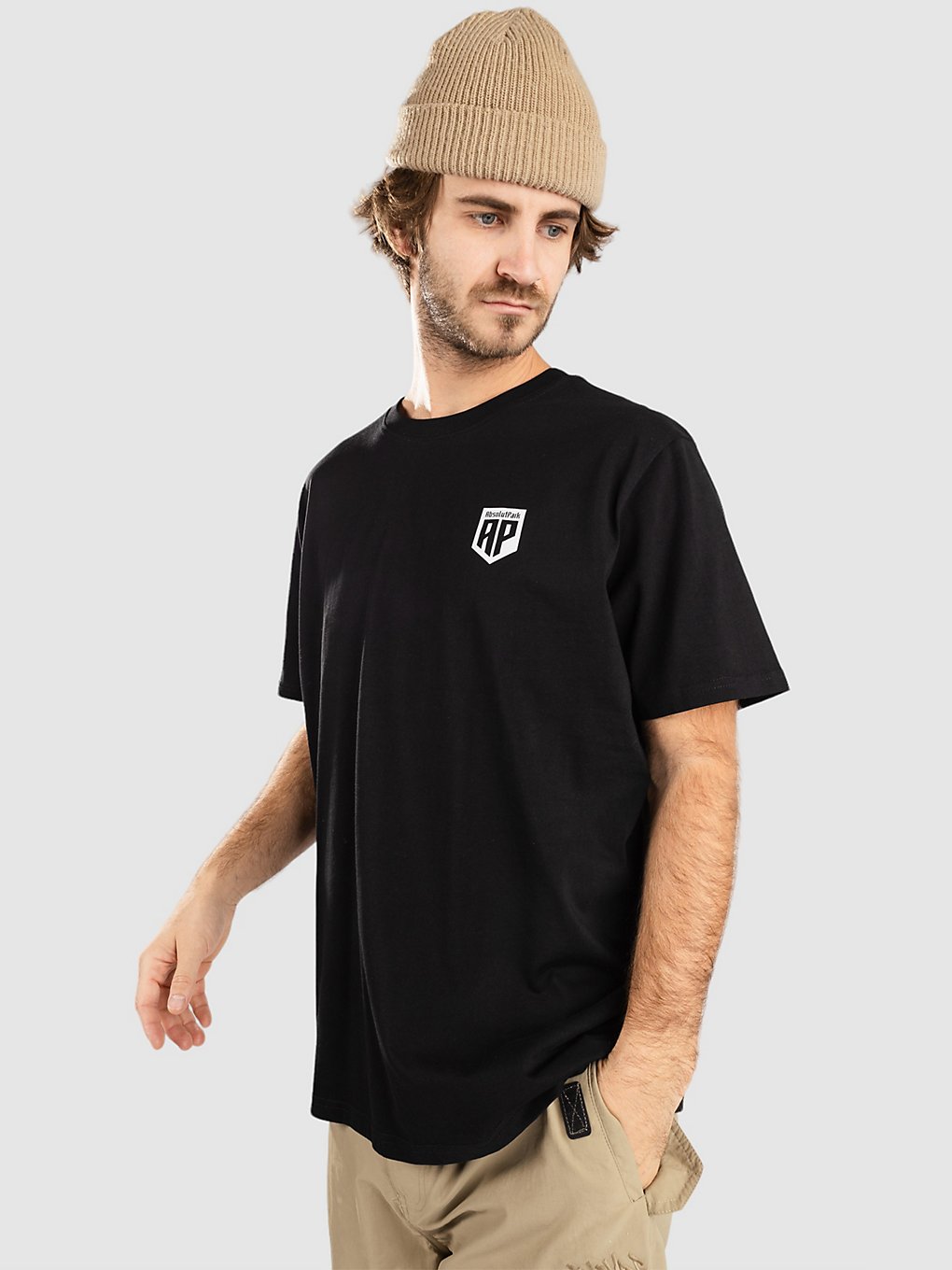 Absolut Park Ap Basic T-Shirt zwart