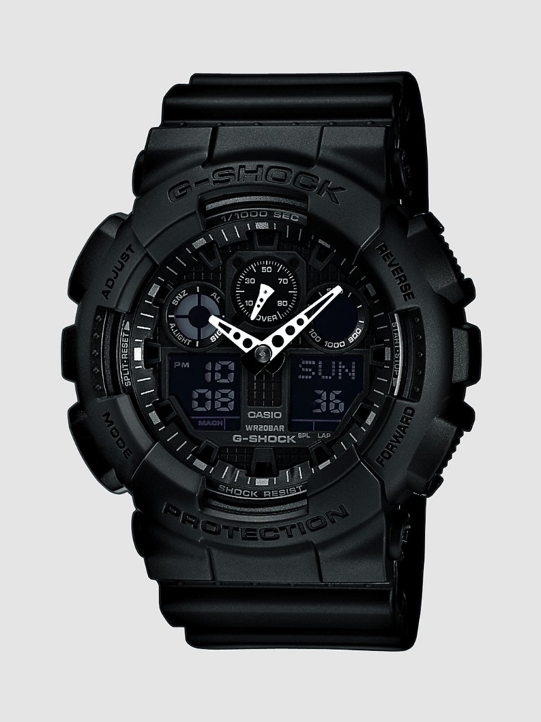 G-SHOCK GA-100 Zwart