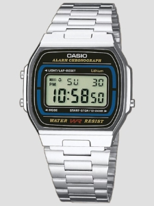 Casio A164WA-1VES Horloge patroon