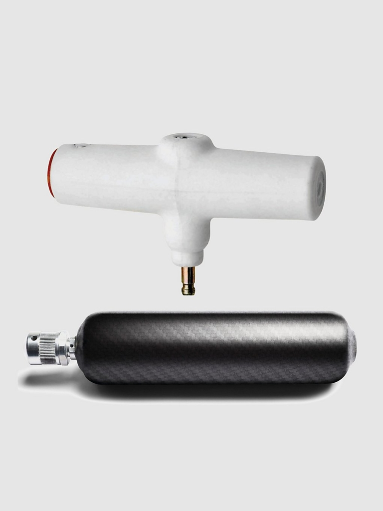 ABS Carbon Cartridge incl Activation Handle Zilver