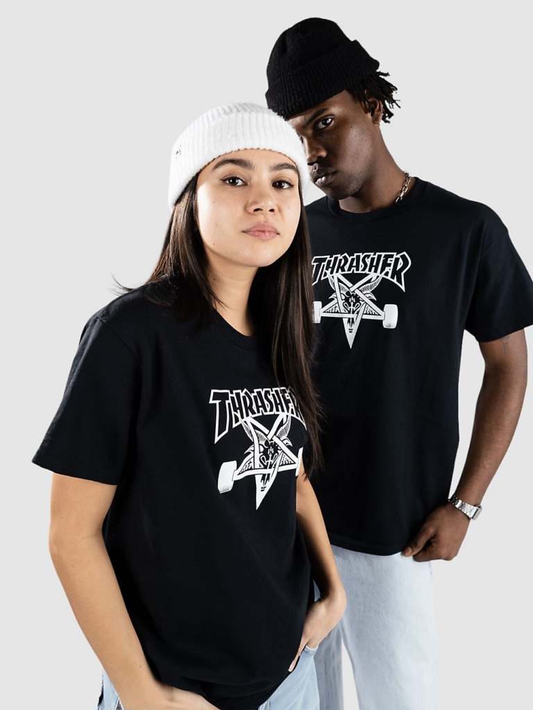 Thrasher Skate Goat T-Shirt Zwart