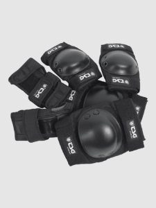 TSG Junior-Set Kids Beschermers Zwart
