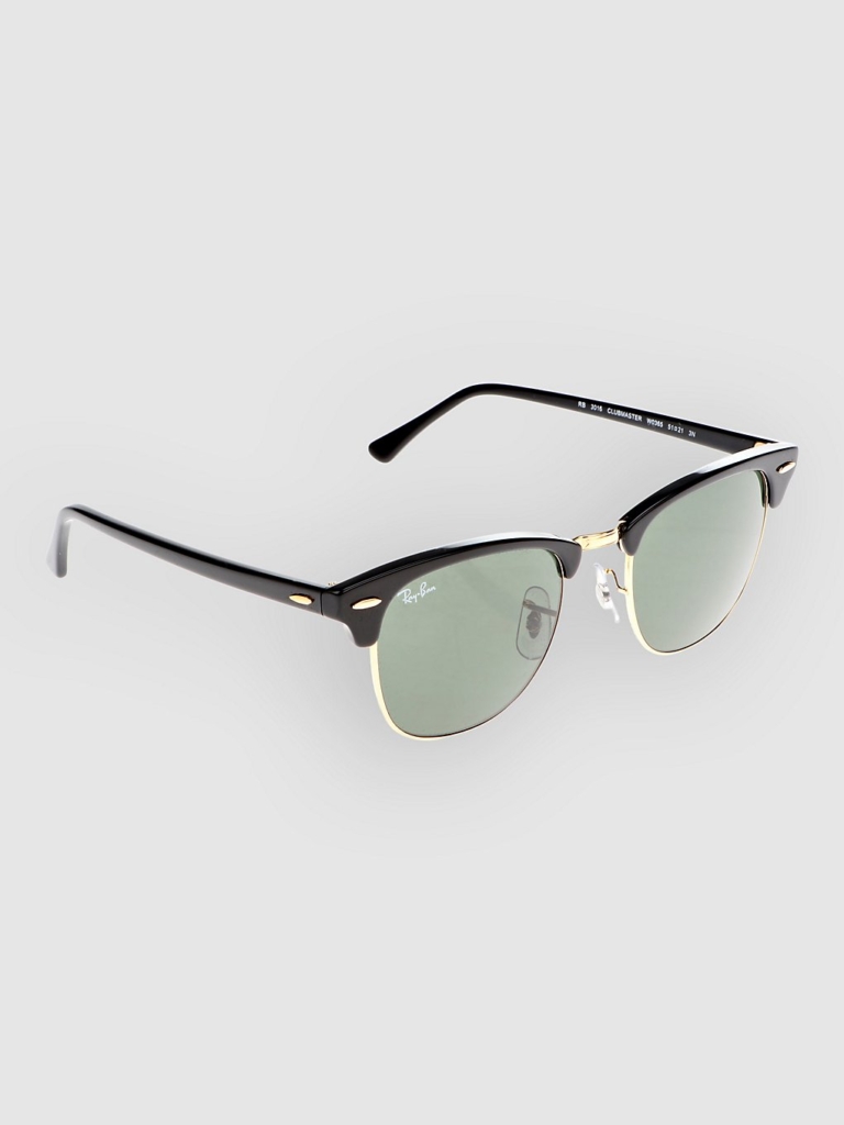 Ray-Ban Clubmaster Ebony/Arista Iconic Zonnebrillen