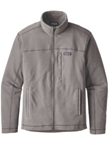 Patagonia Micro D Fleece Jas Feather Grijs