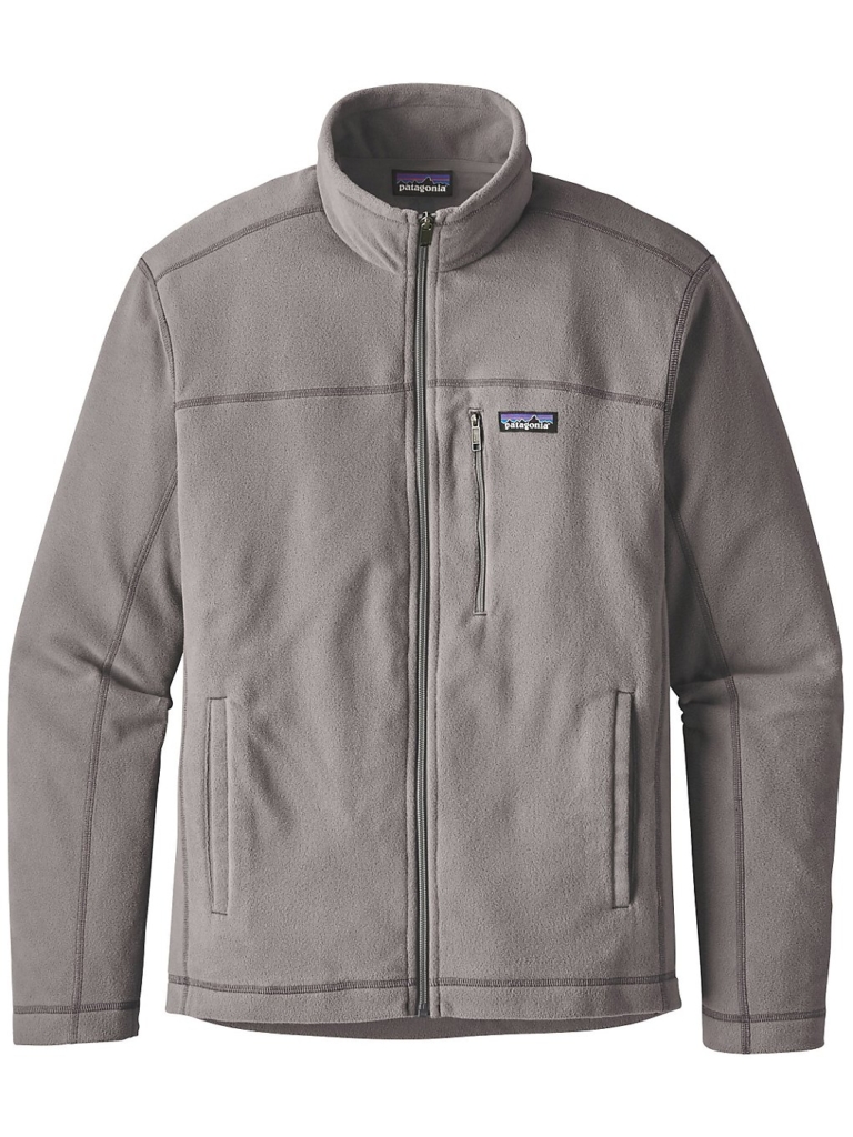 Patagonia Micro D Fleece Jas Feather Grijs