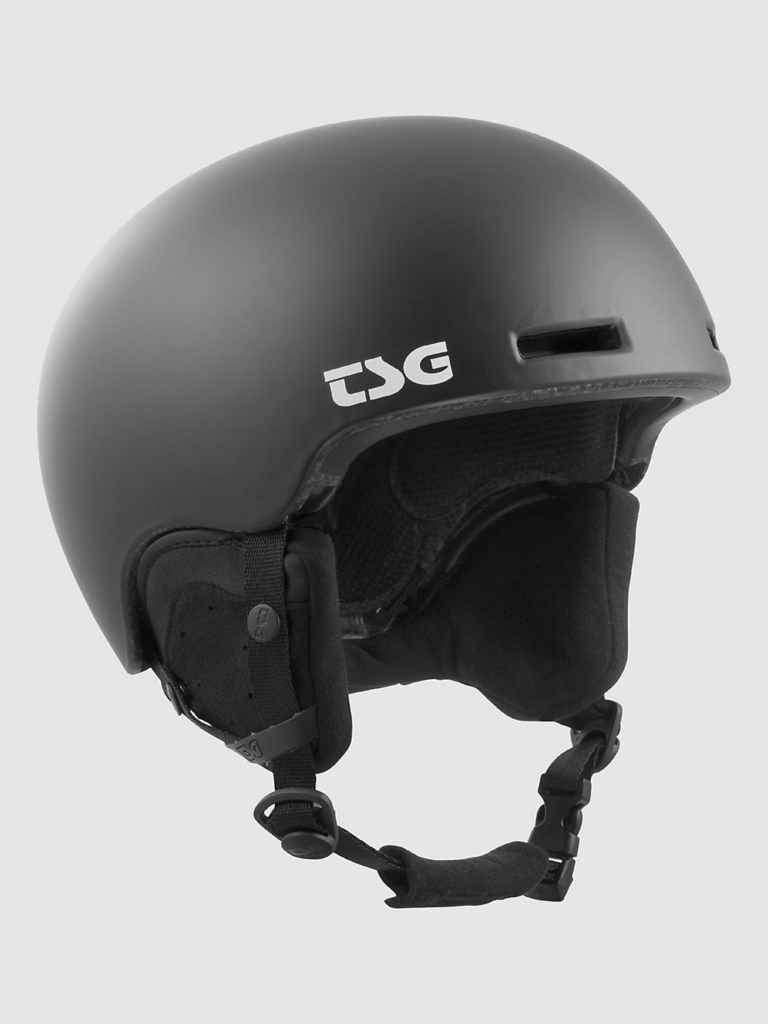 TSG Fly Solid Color Helm Satin Zwart