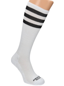 American Socks Old School – Knee High Sokken Wit