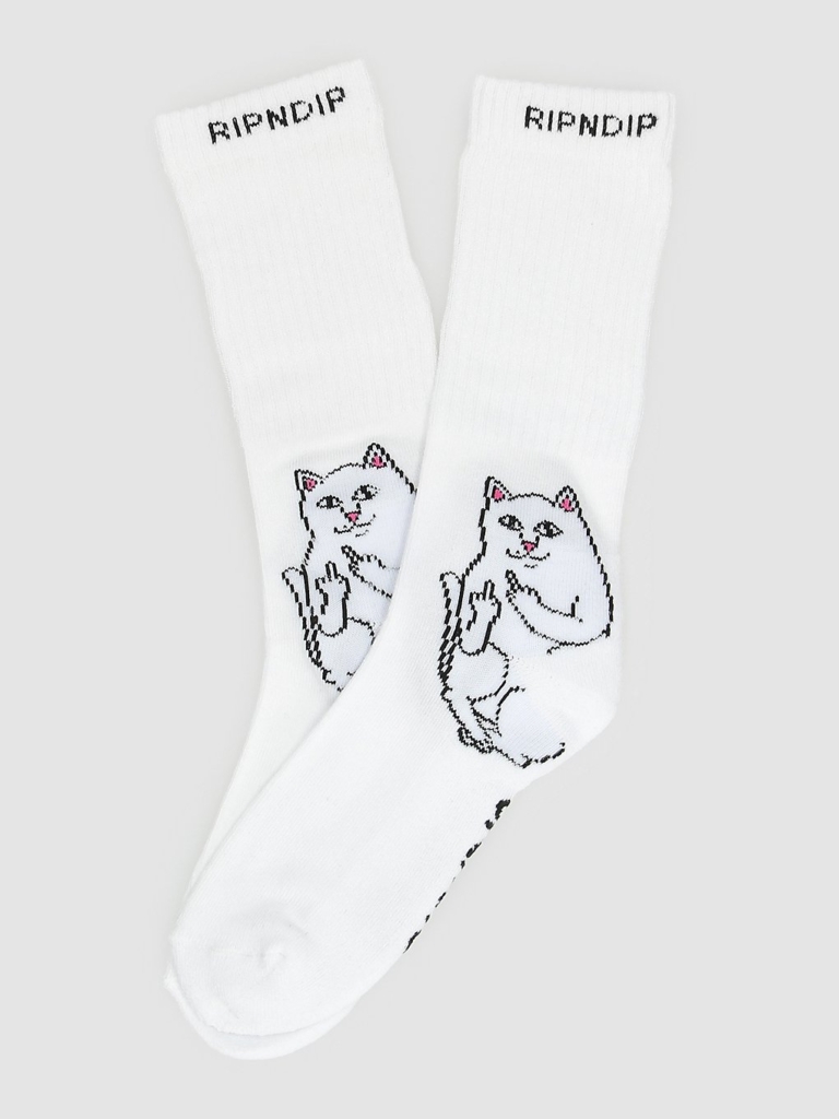 RIPNDIP Lord Nermal Socks Socks Wit
