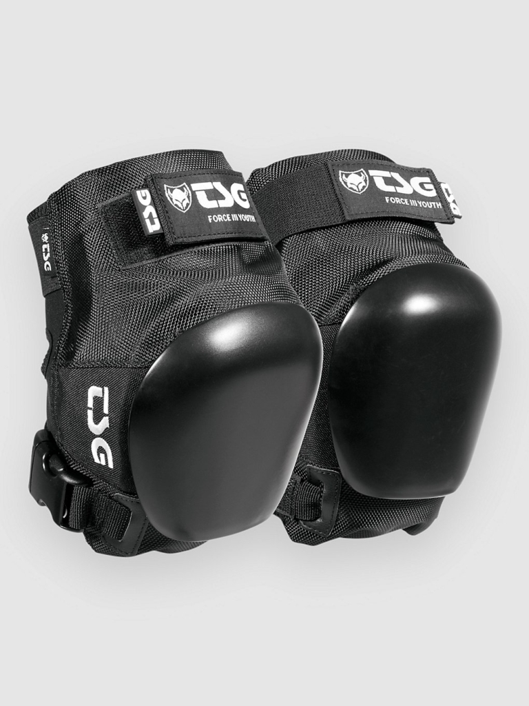 TSG Kneepad Force III Kids Knie Beschermers Zwart