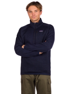 Patagonia Better 1/4 Zip Hoodie Neo Marineblauw