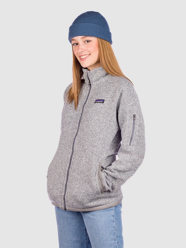 Patagonia Better Sweater Jas Birch Wit