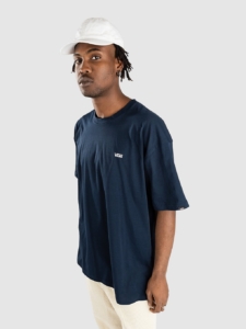Vans Left Chest Logo T-Shirt Marineblauw
