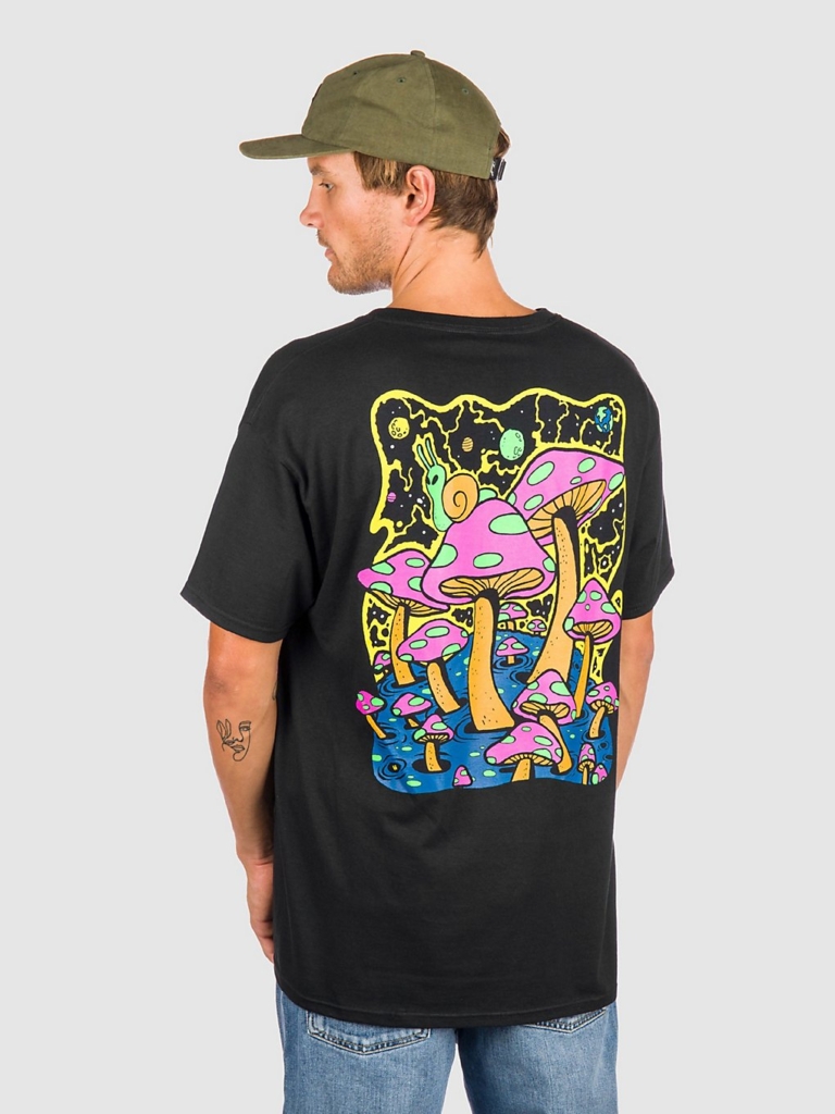 A.LAB Trip on this T-Shirt Zwart