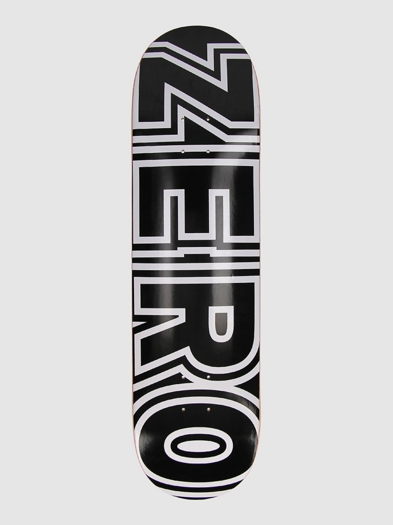 Zero Bold Black 8.25″ Skateboard Deck patroon Assorted