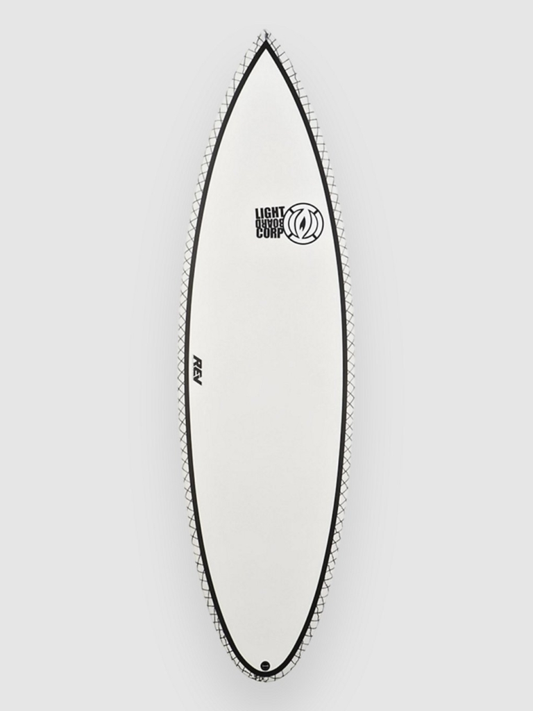 Light Five Cv Pro Epoxy Future 6’6 Surfboard patroon Wit