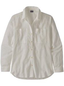 Patagonia LW A/C Buttondown Hemd Wit
