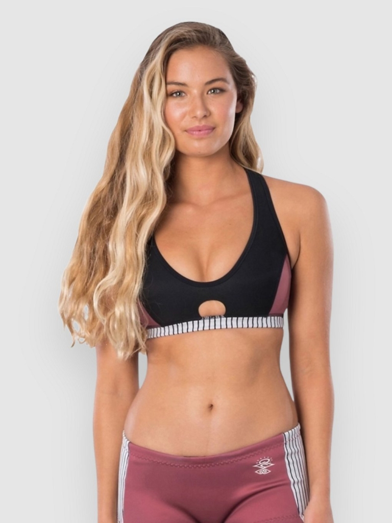 Rip Curl G Bomb Crossback Lycra patroon Sun Rust