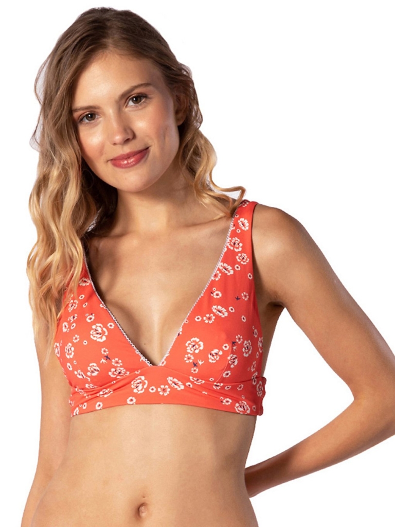 Rip Curl Beach Nomadic Revo Halter Bikini Top patroon Multico