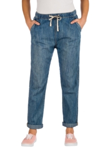 Roxy Slow Swell Jeans Medium Blauw