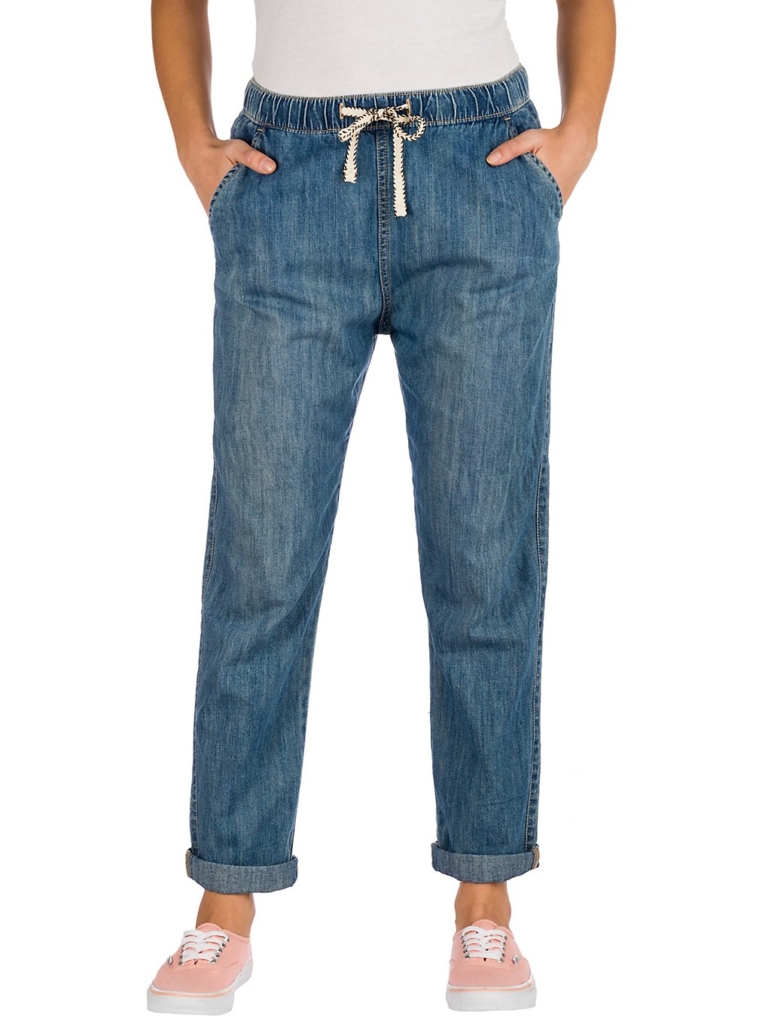 Roxy Slow Swell Jeans Medium Blauw