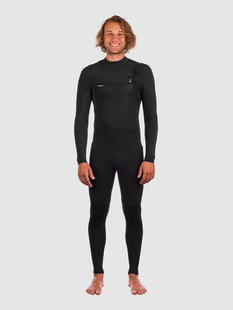 O’Neill Hyperfreak 3/2+ Chest Zip Full Wetsuit Zwart