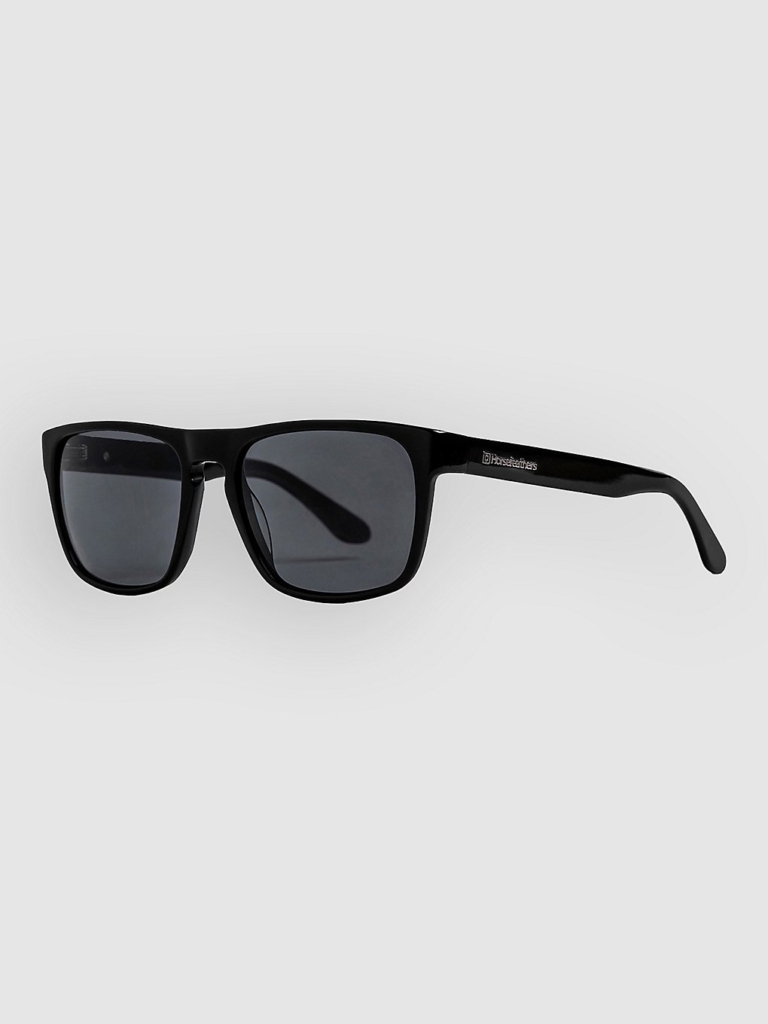 Horsefeathers Keaton Gloss Black Zonnebril Grijs