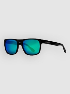 Horsefeathers Keaton Gloss Black Zonnebril Groen