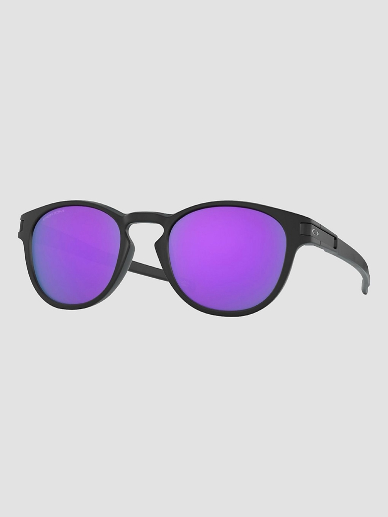 Oakley Latch Matte Black Zonnebril Prizm Violet