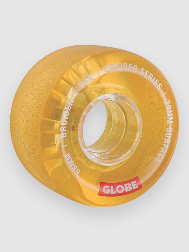 Globe Bruiser 58mm Wielen Clear Honey