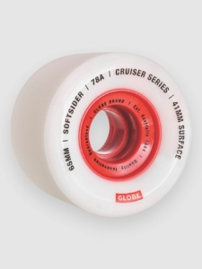 Globe Softsider Cruiser 65mm Wheels Rood