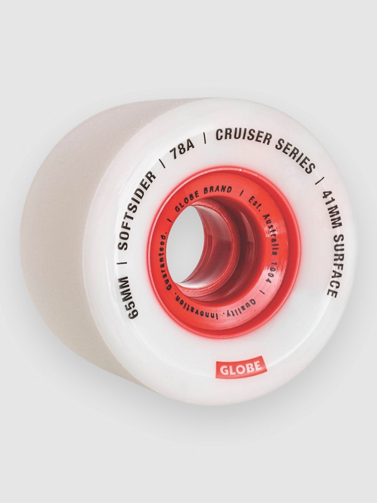Globe Softsider Cruiser 65mm Wheels Rood