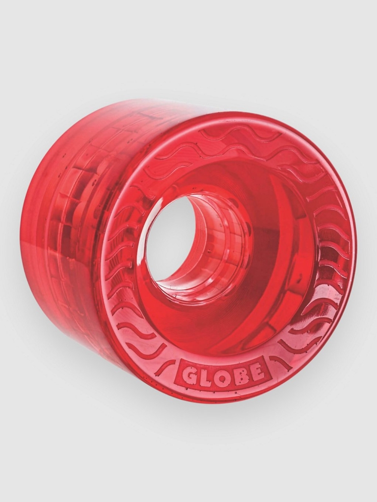 Globe Retro Flex Cruiser 58mm Wheels Clear Rood