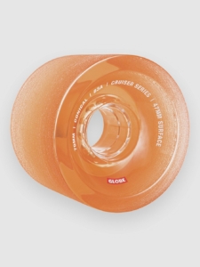 Globe Conical Cruiser 70mm Wheels Clear Amber