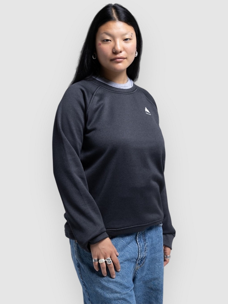 Burton Oak Crew Sweater True Zwart Heather