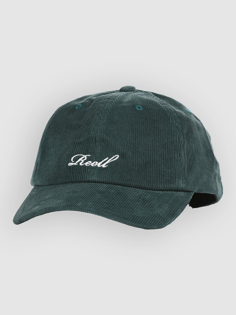 REELL Single Script Cap Dark Groen Ribcord