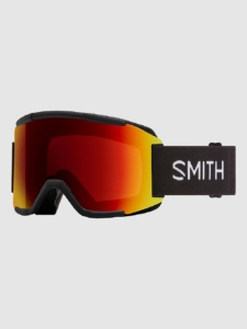 Smith Squad Black+Bonus Lens Goggle Sun Rood Mirror+geel