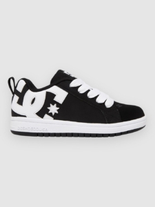 DC Court Graffik Kids Sneakers Zwart