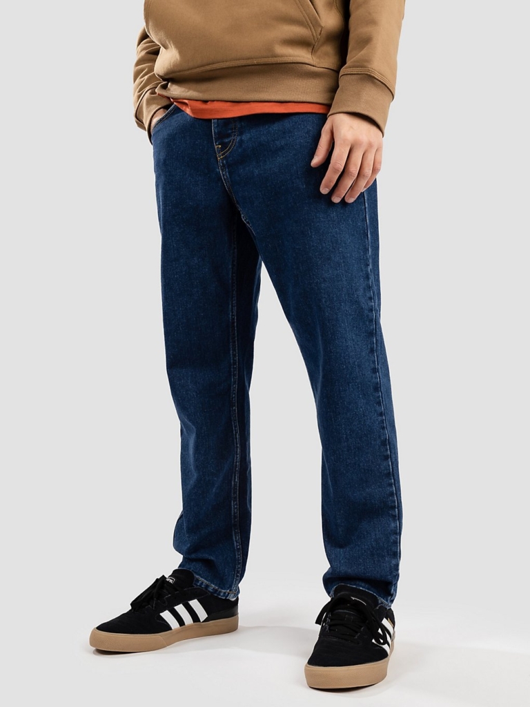 Carhartt WIP Newel Jeans Blauw Stone Washed