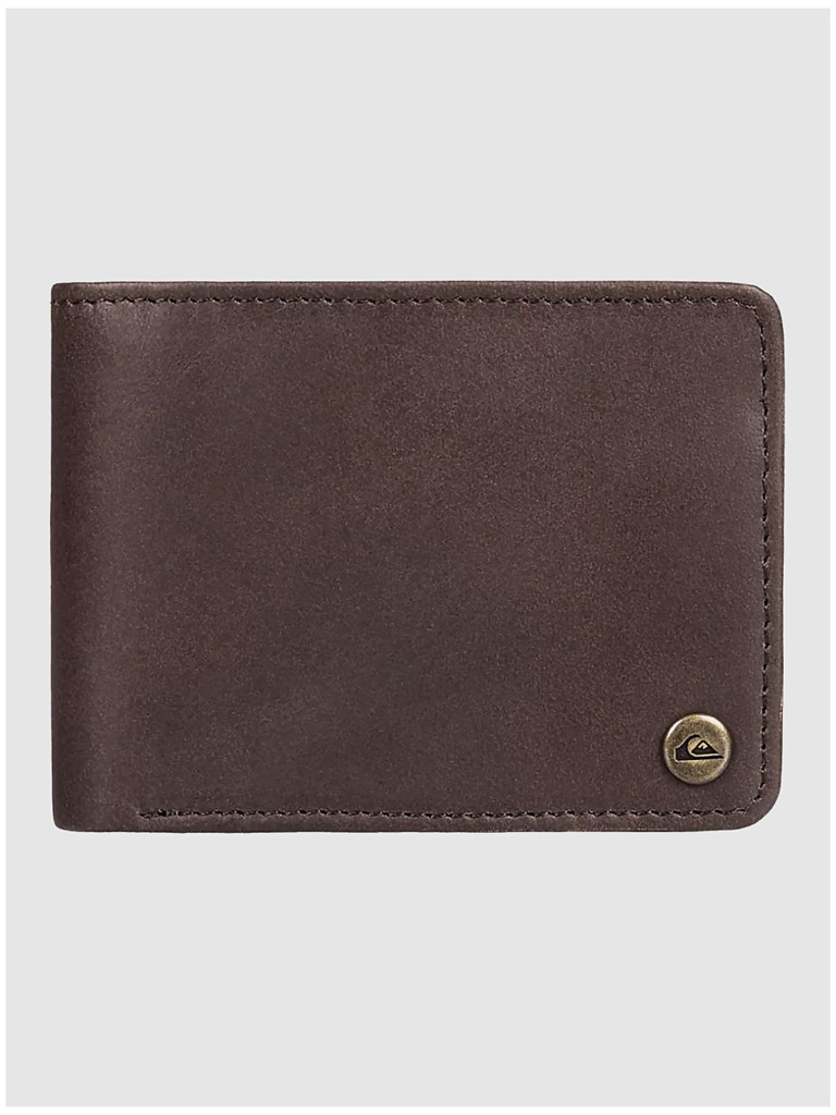 Quiksilver Mack 2 Portemonnee Chocolate Bruin