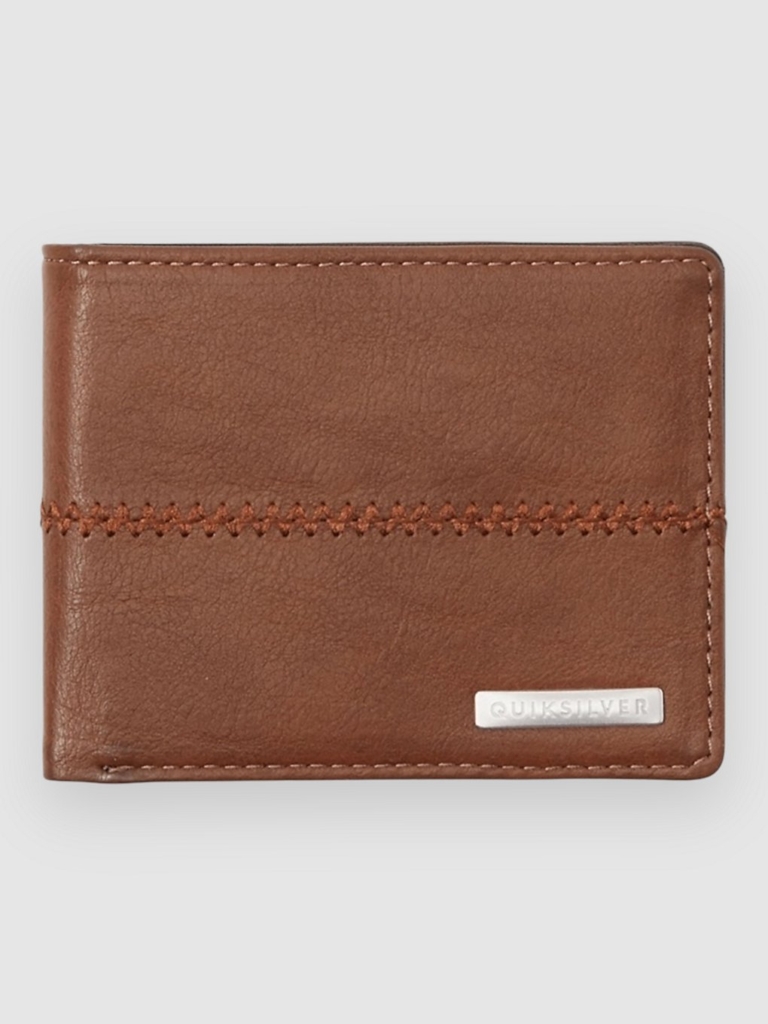 Quiksilver Stitchy 3 Portemonnee Chocolate Bruin