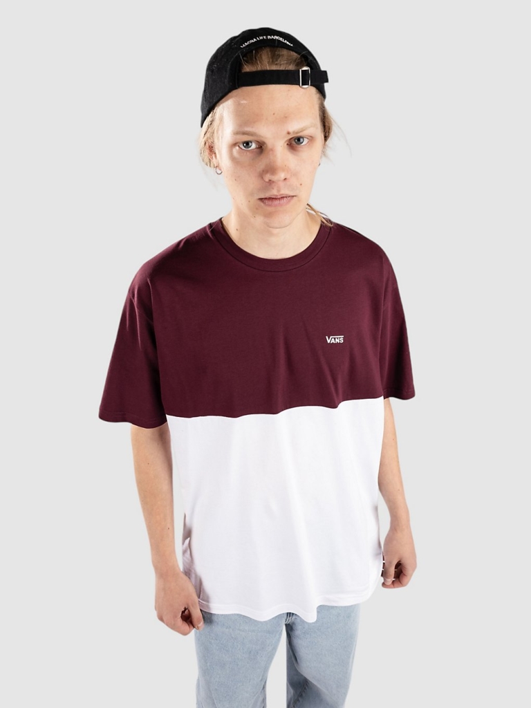 Vans Colorblock T-Shirt Wit