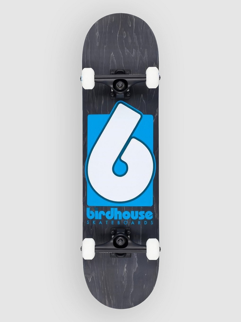 Birdhouse B Logo 8.0″ Complete Zwart