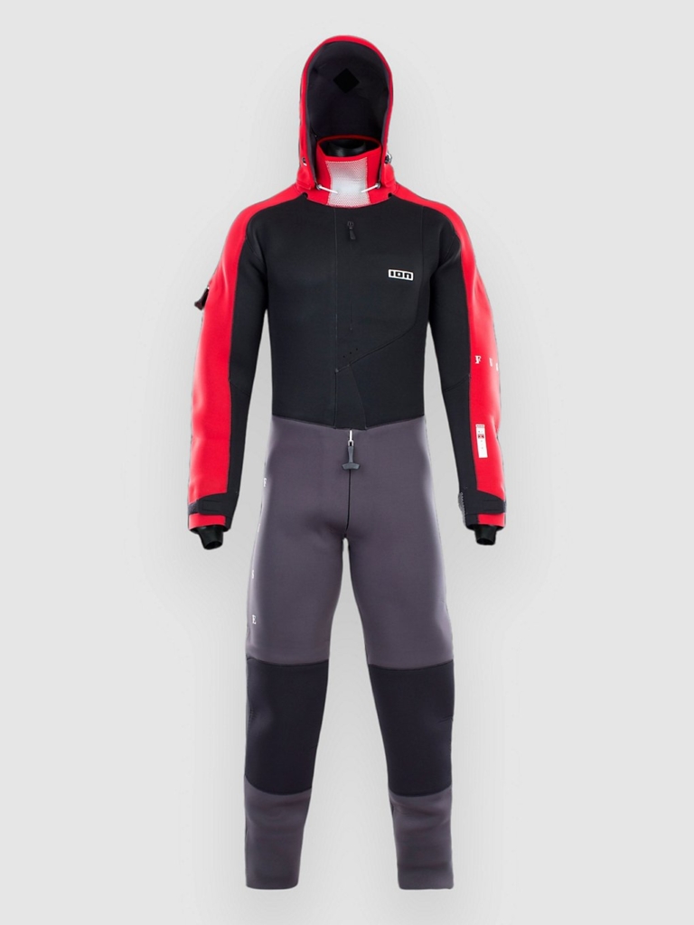 Ion Fuse Drysuit 4/3 Back Zip DL Wetsuit Zwart